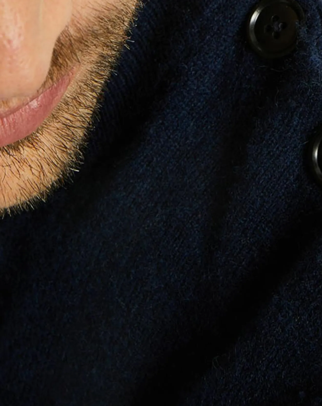 Homme Galeries Lafayette Pull en Cachemire & Laine Mesailor col rond bleu marine