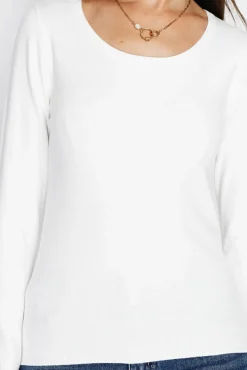 Outlet Assuili Pull en Cachemire mélangé col rond naturel