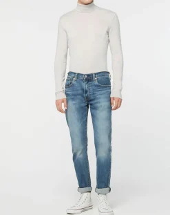 Online Replay Pull en Cachemire mélangé Col Roulé beige