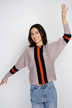 Clearance Assuili Pull en Cachemire mélangé ras du cou désert