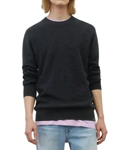 Hot Marc O'Polo Pull en Coton & Lin bleu marine