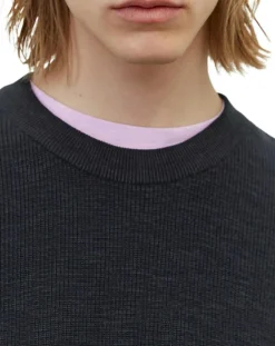 Hot Marc O'Polo Pull en Coton & Lin bleu marine