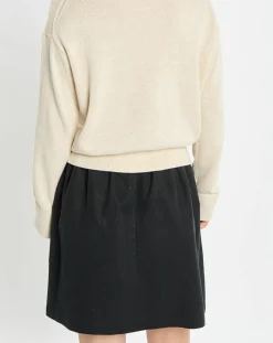 Hot Marc O'Polo Pull en Coton & Lin Col Bateau beige clair