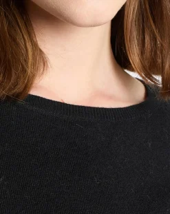 Femme Marc O'Polo Pull en Coton, Laine & Alpaga mélangés Basique noir