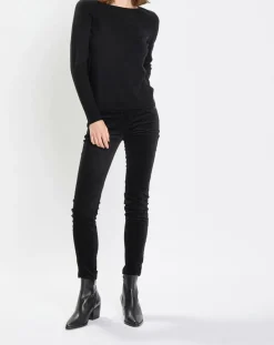 Femme Marc O'Polo Pull en Coton, Laine & Alpaga mélangés Basique noir