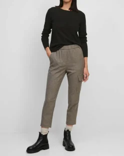 Femme Marc O'Polo Pull en Coton, Laine & Alpaga mélangés Basique noir