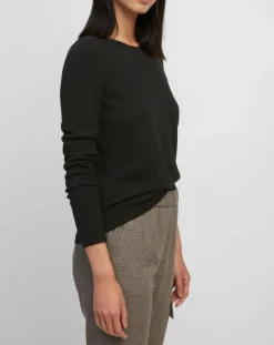 Femme Marc O'Polo Pull en Coton, Laine & Alpaga mélangés Basique noir