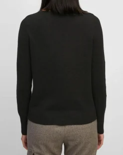 Femme Marc O'Polo Pull en Coton, Laine & Alpaga mélangés Basique noir