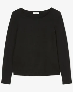 Femme Marc O'Polo Pull en Coton, Laine & Alpaga mélangés Basique noir