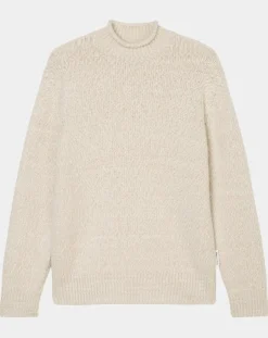 Clearance Marc O'Polo Pull en Laine & Alpaga mélangés Relax écru