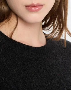 Femme Marc O'Polo Pull en Laine & Alpaga mélangés noir