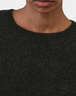 Femme Marc O'Polo Pull en Laine & Alpaga mélangés noir