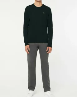 Discount North Sails Pull en Laine & Cachemire mélangés col rond kaki