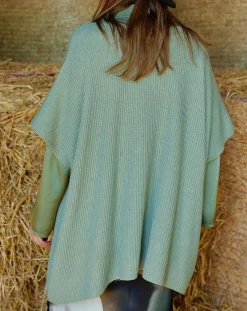 Femme Lauren Vidal Pull en Laine & Cachemire mélangés Naos amande