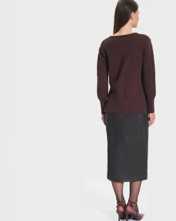 New Zapa Pull en Laine & Coton Nalani chocolat