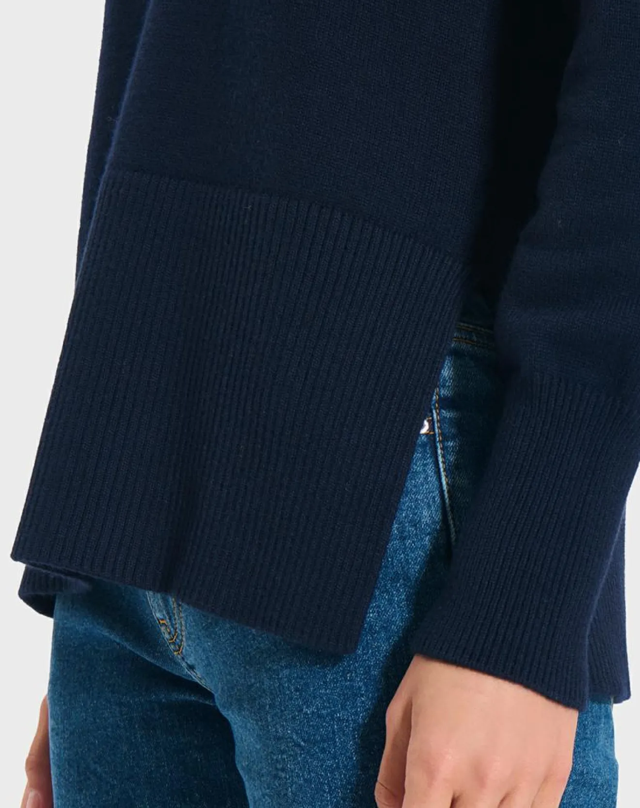 Femme Zapa Pull en Laine & Coton Novalie nocturne