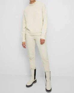 Best Marc O'Polo Pull en Laine bouclée col cheminé écru