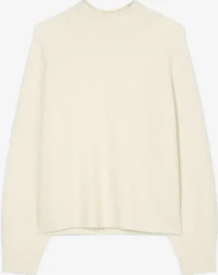 Best Marc O'Polo Pull en Laine bouclée col cheminé écru