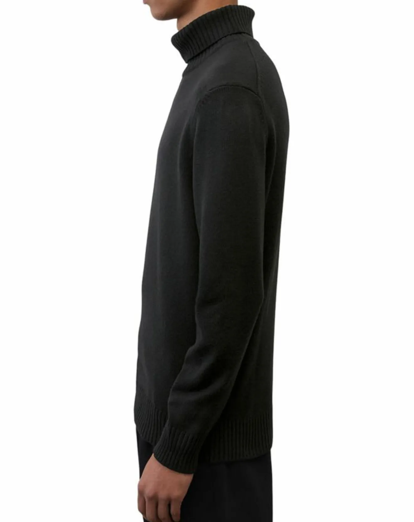 Sale Marc O'Polo Pull en Laine d'Agneau mélangée noir