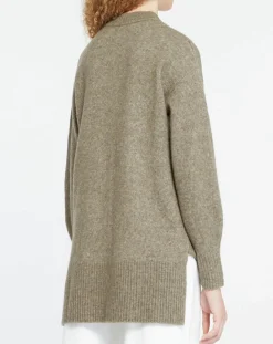 Discount Yerse Pull en Laine mélangée Danae kaki