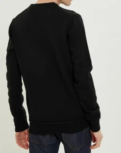 Homme Kaporal 5 Pull en Laine mélangée Dane noir