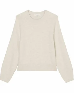 Sale Marc O'Polo Pull en Laine mélangée manches raglans écru