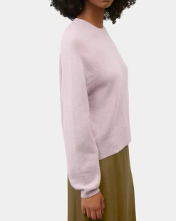 Hot Marc O'Polo Pull en Laine mélangée manches raglans violet clair