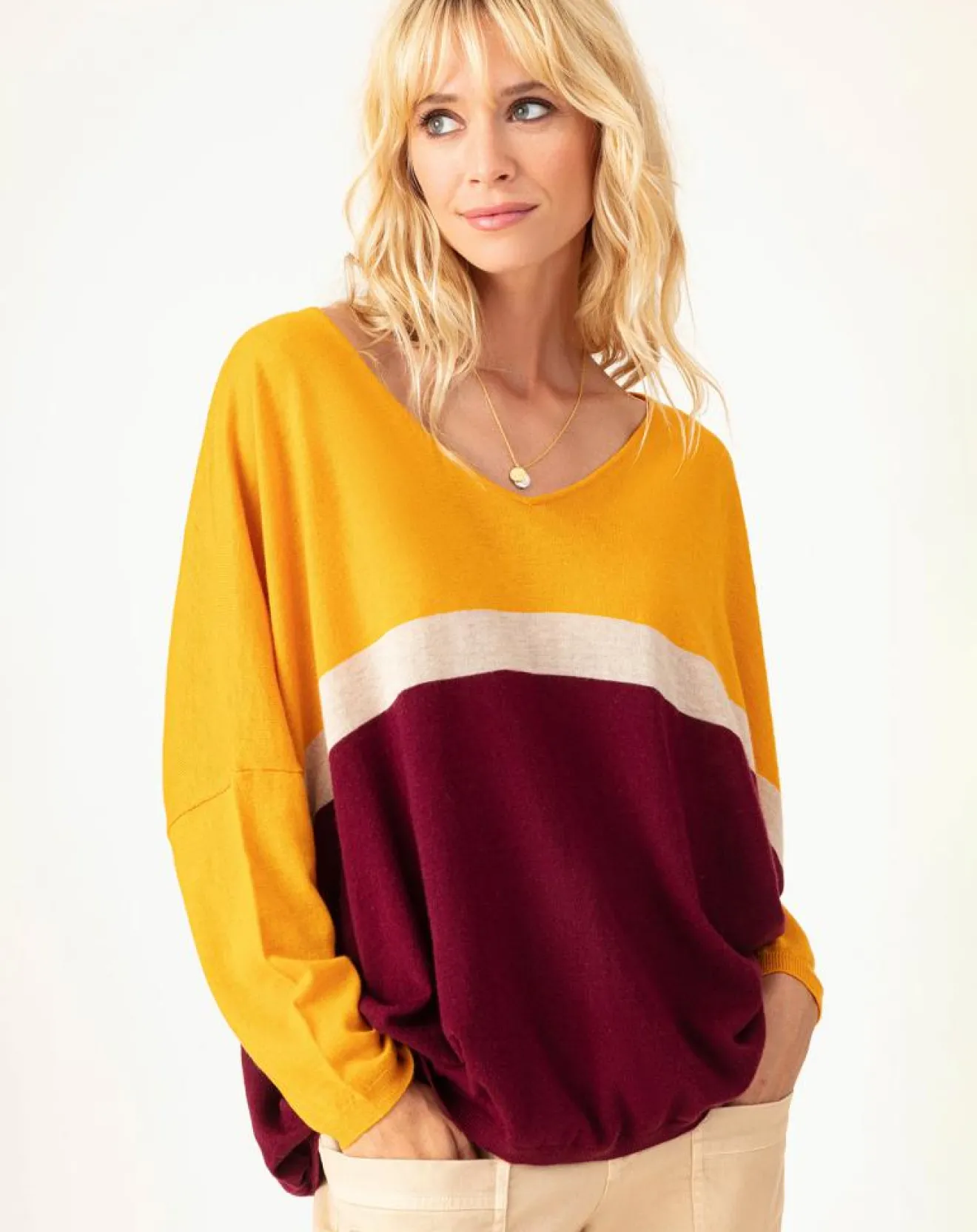 Femme Indies Pull en Laine mélangée Mariana trilogie