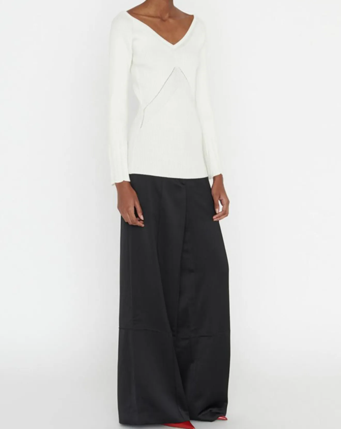 Femme Zapa Pull en Laine mélangée Nelia écru