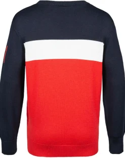 Homme Duvillard Pull en Laine mélangée Pascal multicolore