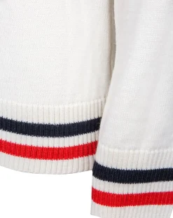 Homme Duvillard Pull en Laine mélangée Pierre blanc