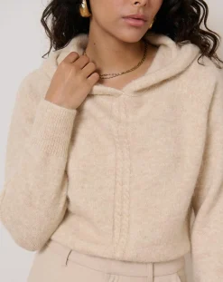 Garance Paris pull en Laine mélangée Timmy beige