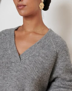 Clearance Garance Paris Pull en Laine mélangée Tinsley gris