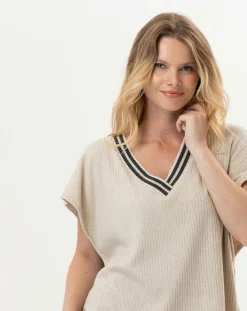 Discount Le Chat Pull Esmée beige