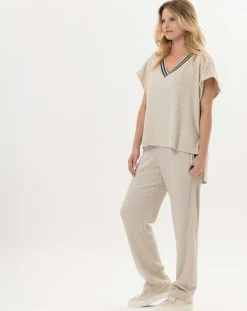 Discount Le Chat Pull Esmée beige