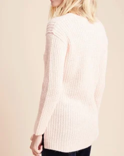 Femme Le Chat Pull Essentiel rose poudré