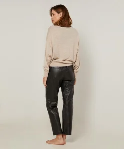 Femme Rodier Pull Eugène en Laine mélangée beige