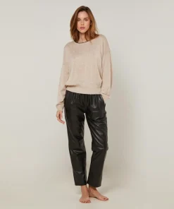 Femme Rodier Pull Eugène en Laine mélangée beige