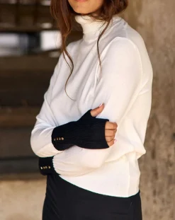 Femme Lauren Vidal Pull Falba blanc