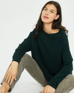 New Lauren Vidal Pull fin Cosy sauge