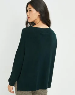 New Lauren Vidal Pull fin Cosy sauge