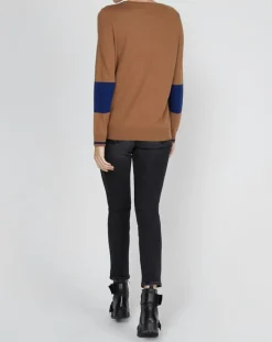 Femme Marc O'Polo Pull fin en Laine & Cachemire mélangés Stokholm Klook camel