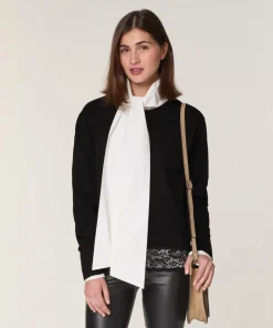 Femme Rodier Pull Gwendoline en Laine noir