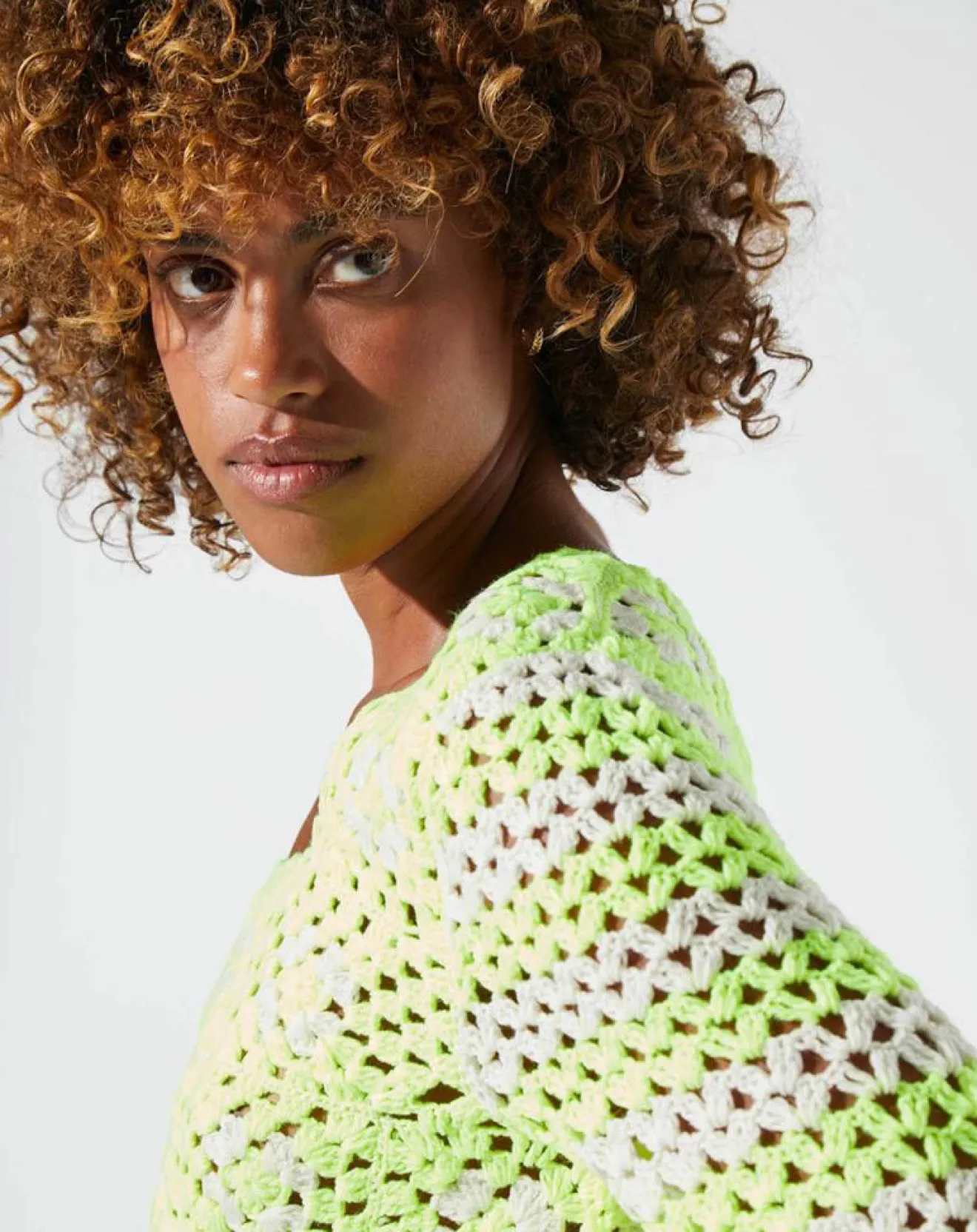 Femme Manoush Pull Ibiza bicolore