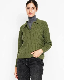 Femme Assuili Pull Ines kaki