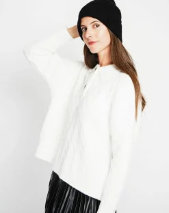 Online Assuili Pull Ines naturel