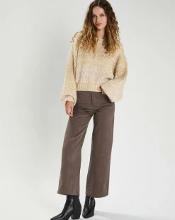 Clearance The Korner Pull Jade beige/blanc