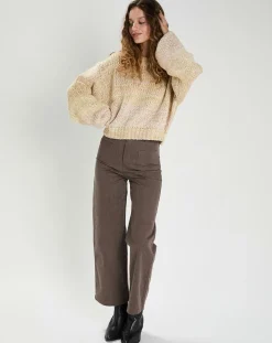 Clearance The Korner Pull Jade beige/blanc