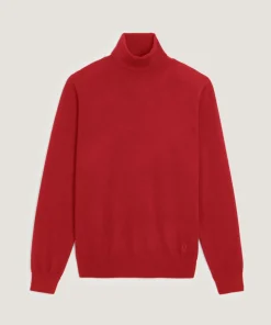 New Rodier Pull Jules 100% Laine rouge