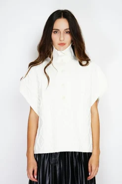 Best C&Jo Pull large à capuche en Cachemire mélangé naturel